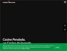 Tablet Screenshot of casinoperalada.com